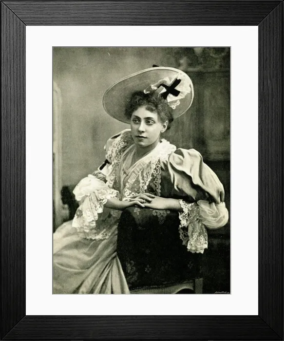 Framed Print : Lizzie Ruggles, actress Framed Print : Lizzie Ruggles, actress