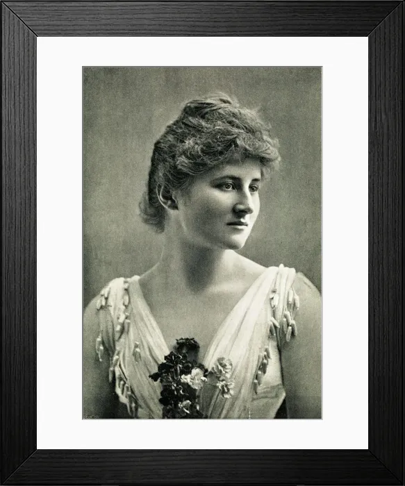 Framed Print : Mary Anderson, American actress Framed Print : Mary Anderson, American actress