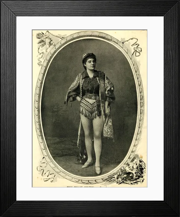 Framed Print : Millie Hylton as Don Juan Framed Print : Millie Hylton as Don Juan