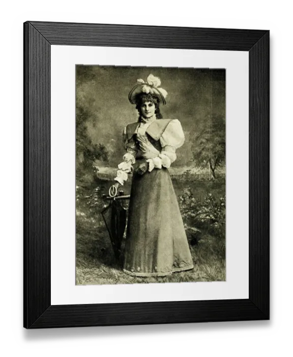 Framed Print : Topsy Sinden, in In Town Framed Print : Topsy Sinden, in In Town