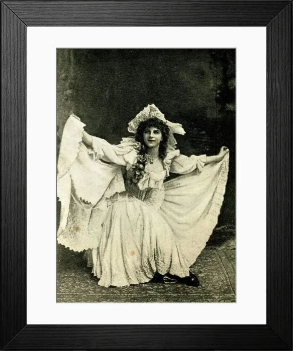 Framed Print : Topsy Sinden, Skirt Dance Framed Print : Topsy Sinden, Skirt Dance