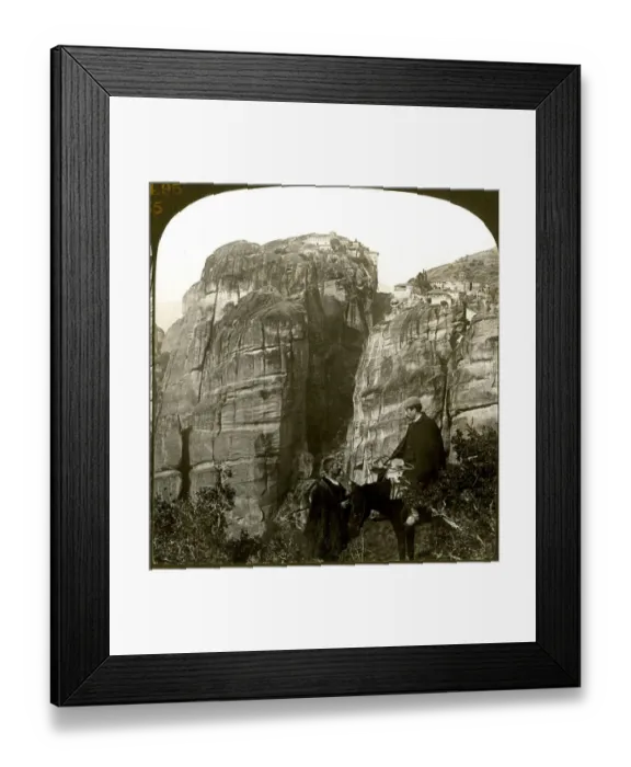 Framed Print : Monasteries of St Barlaam and Meteoron, Greece Framed Print : Monasteries of St Barlaam and Meteoron, Greece