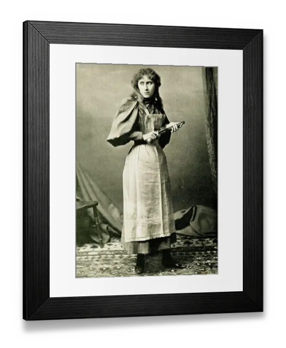 Framed Print : Winifred Fraser as Hedvig in The Wild Duck by Ibsen Framed Print : Winifred Fraser as Hedvig in The Wild Duck by Ibsen