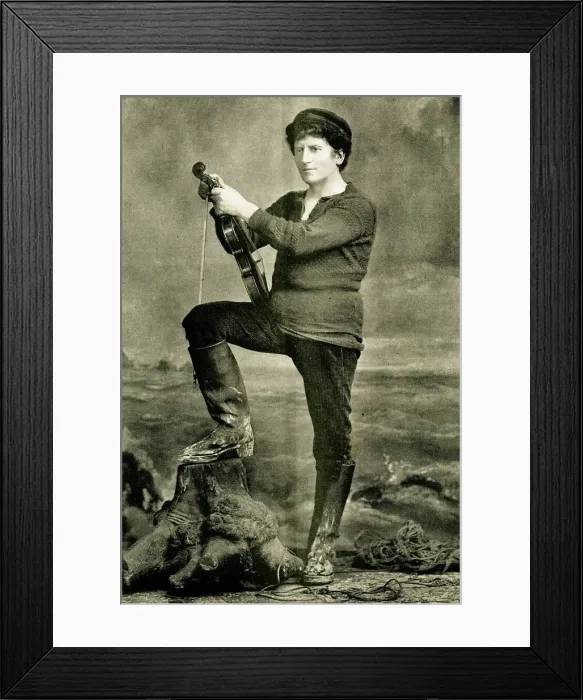 Framed Print : Wilson Barrett as Peter in The Manxman Framed Print : Wilson Barrett as Peter in The Manxman