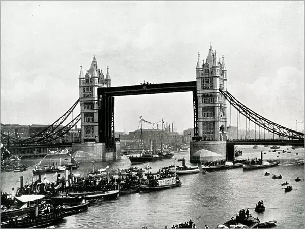 Official opening of Tower Bridge, London, 30 June 1894