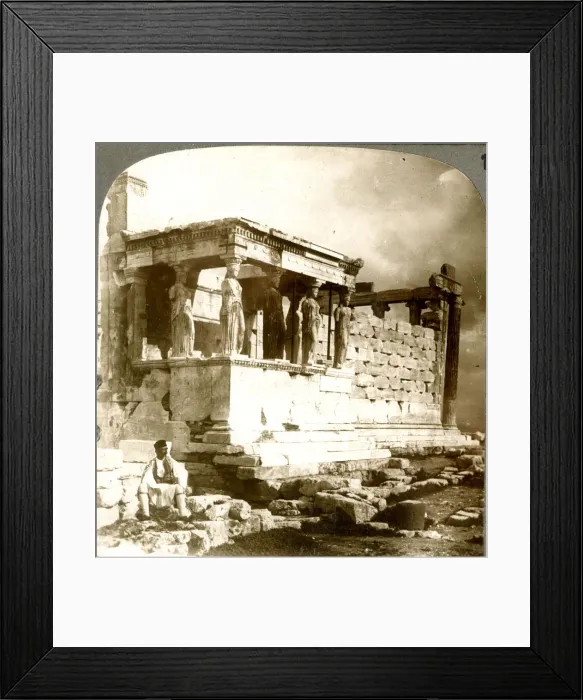 Framed Print : Porch of the Maidens, part of the Erechtheion, Athens Framed Print : Porch of the Maidens, part of the Erechtheion, Athens