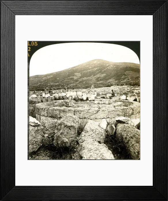Framed Print : Ruins of Tholos and Hieron, Epidaurus, Greece Framed Print : Ruins of Tholos and Hieron, Epidaurus, Greece