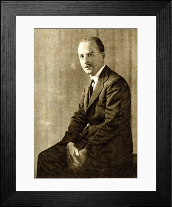 Framed Print : Sir Alan Cobham, English aviation pioneer Framed Print : Sir Alan Cobham, English aviation pioneer