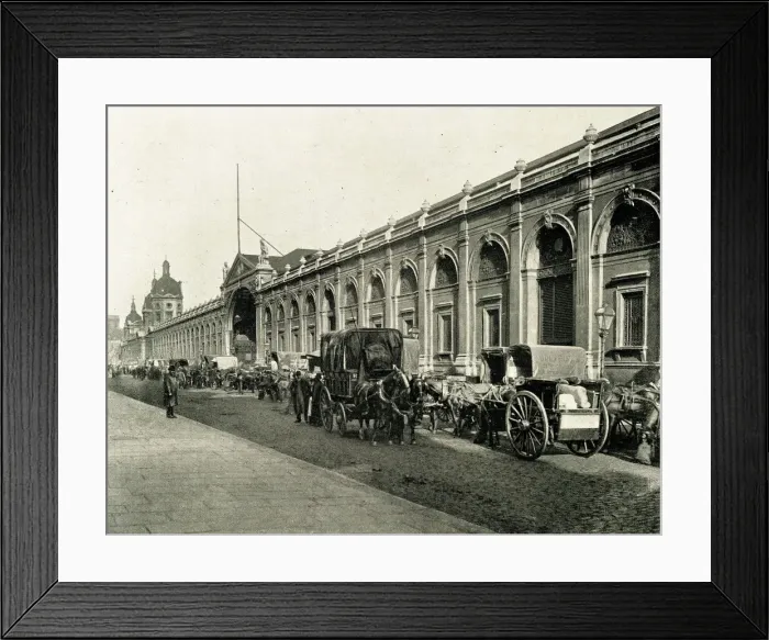 Framed Print : Smithfield Meat Market, City of London Framed Print : Smithfield Meat Market, City of London