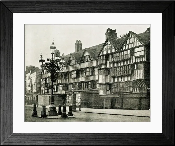 Framed Print : Staple Inn Buildings, Chancery Lane, London Framed Print : Staple Inn Buildings, Chancery Lane, London