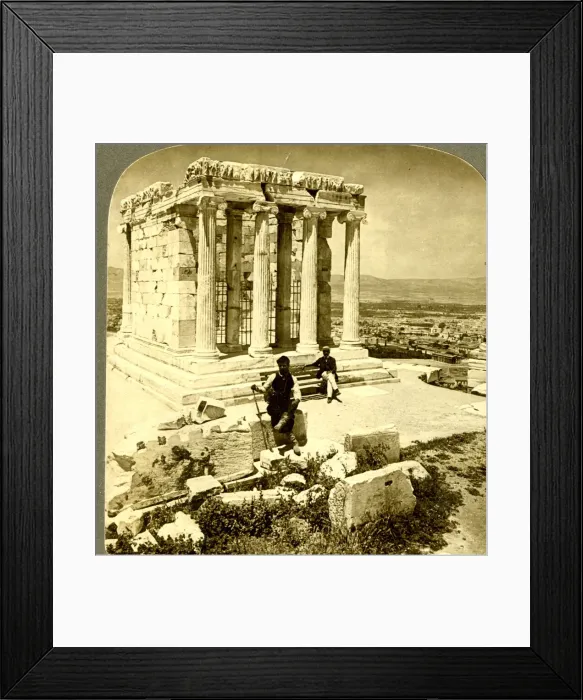 Framed Print : Temple of Nike on the Acropolis, Athens, Greece Framed Print : Temple of Nike on the Acropolis, Athens, Greece