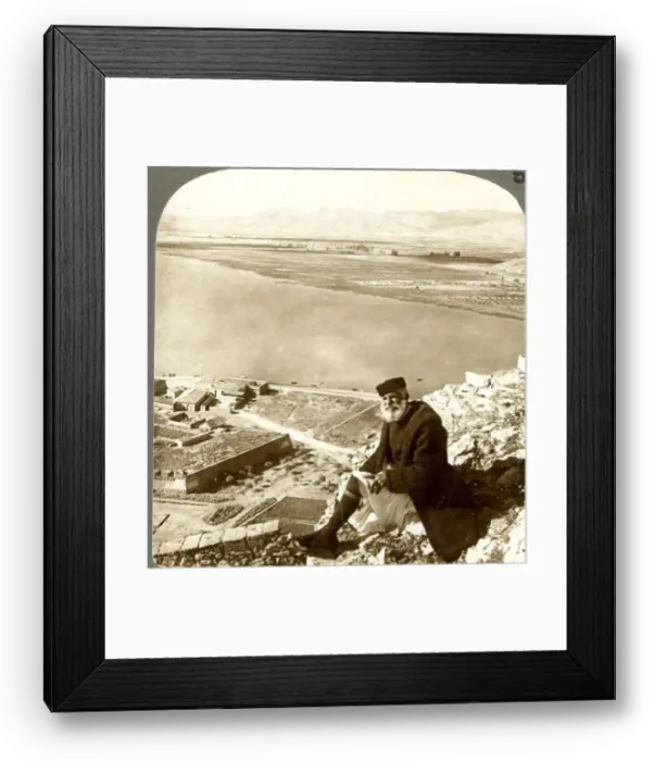 Framed Print : The Acropolis Plain looking from Nauplia to Mycenae, Greece Framed Print : The Acropolis Plain looking from Nauplia to Mycenae, Greece