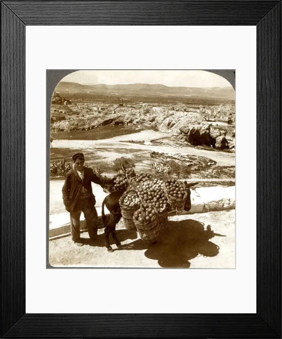 Framed Print : The Areopagus and the Theseion from the Acropolis, Athens Framed Print : The Areopagus and the Theseion from the Acropolis, Athens
