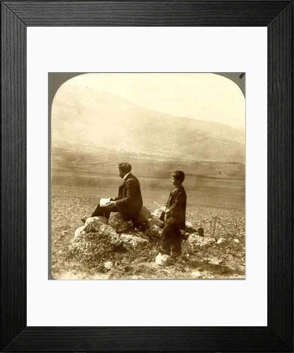 Framed Print : The Battlefield of Plataea and Mount Kithaeron, Greece Framed Print : The Battlefield of Plataea and Mount Kithaeron, Greece