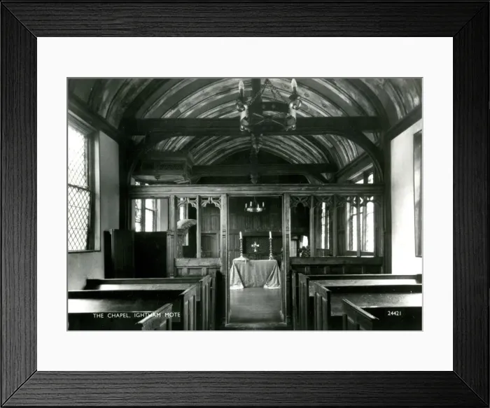 Framed Print : The Chapel, Ightham Mote, Kent Framed Print : The Chapel, Ightham Mote, Kent
