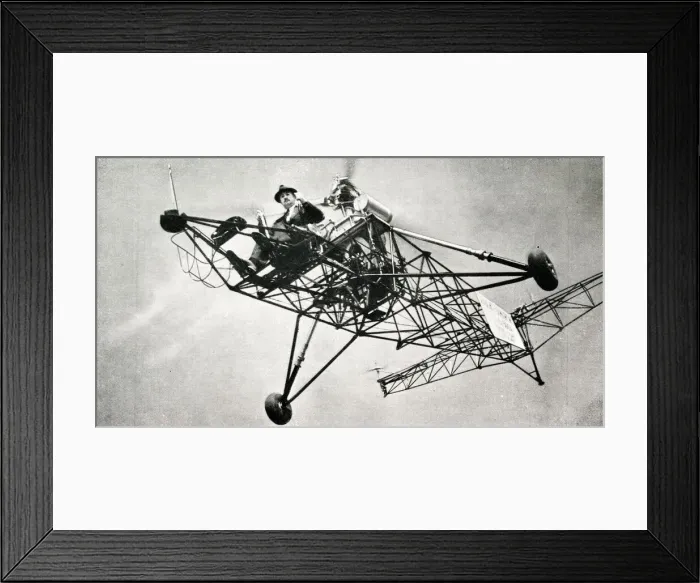 Framed Print : Vought-Sikorsky VS-200 Helicopter Framed Print : Vought-Sikorsky VS-200 Helicopter
