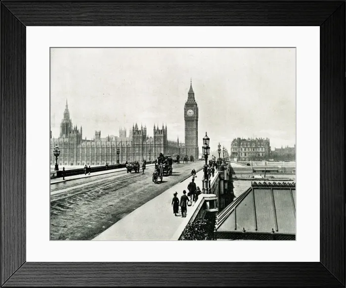 Framed Print : Westminster Bridge, London Framed Print : Westminster Bridge, London