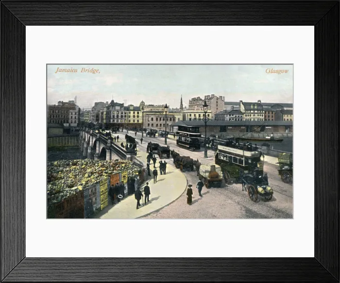 Framed Print : Glasgow, Scotland - Jamaica Bridge Framed Print : Glasgow, Scotland - Jamaica Bridge
