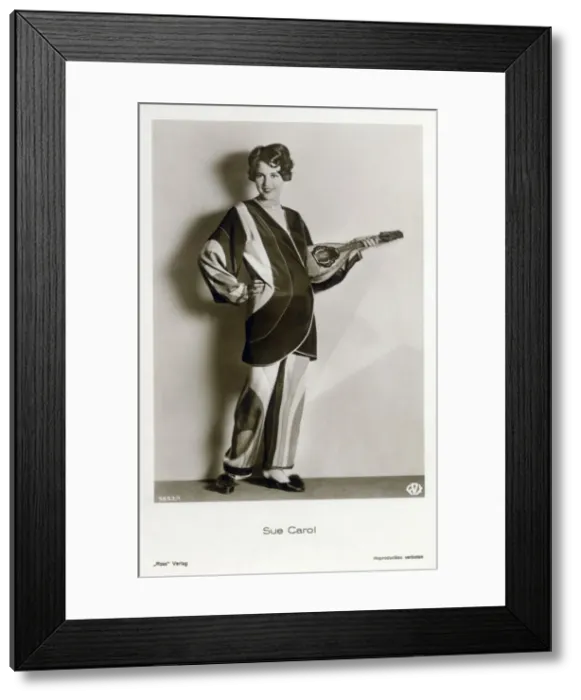 Framed Print : Sue Carol - American actress Framed Print : Sue Carol - American actress