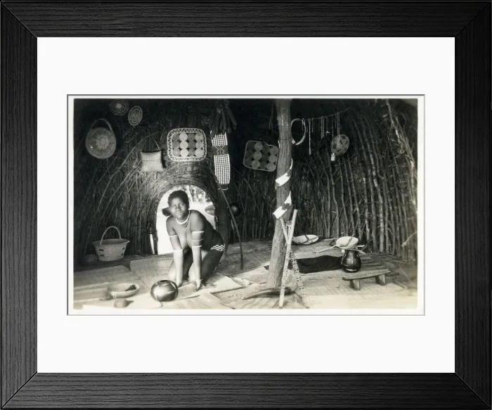 Framed Print : Interior of a womans home - Durban, South Africa Framed Print : Interior of a womans home - Durban, South Africa