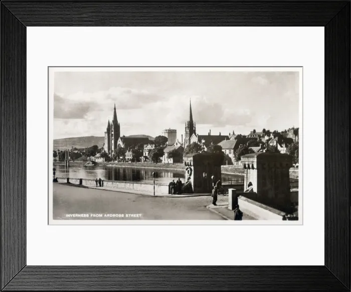Framed Print : Inverness, Scotland - View from Ardross Street Framed Print : Inverness, Scotland - View from Ardross Street