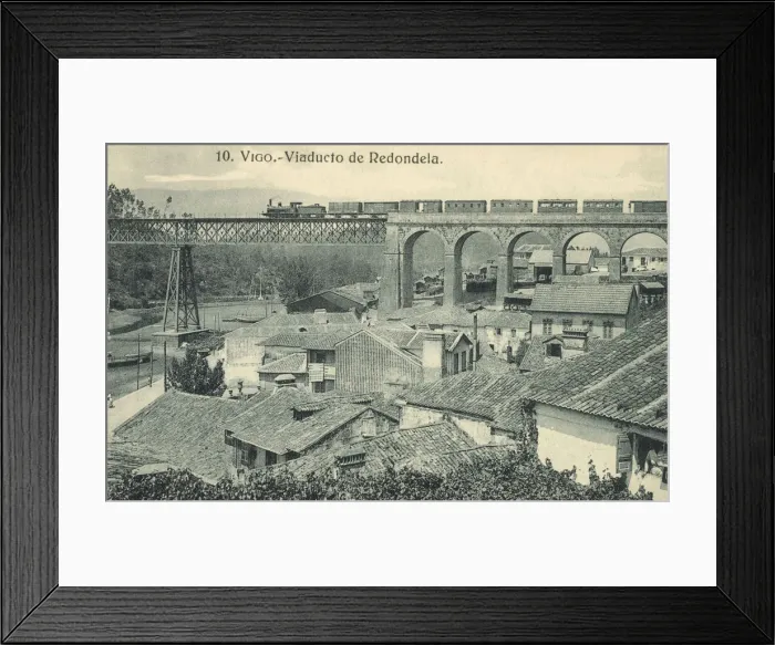 Framed Print : Viaduct at Redondela, Pontevedra, Galicia, Spain Framed Print : Viaduct at Redondela, Pontevedra, Galicia, Spain