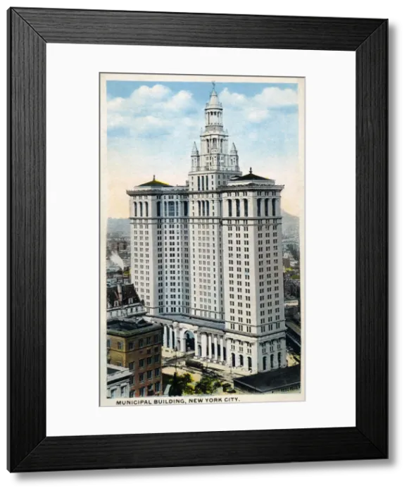 Framed Print : Municipal Building, New York City, USA Framed Print : Municipal Building, New York City, USA