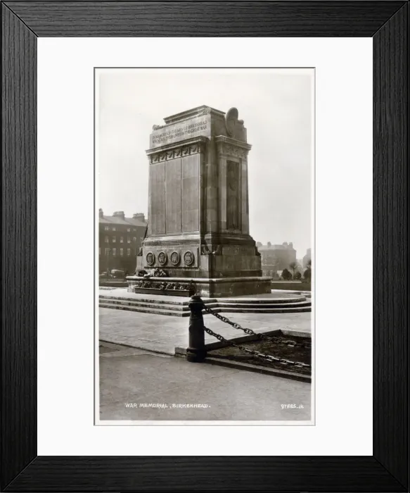 Framed Print : War Memorial, Birkenhead, Merseyside, England Framed Print : War Memorial, Birkenhead, Merseyside, England