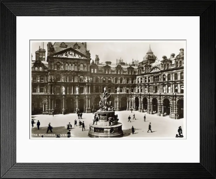 Framed Print : The Exchange, LIverpool, Merseyside Framed Print : The Exchange, LIverpool, Merseyside