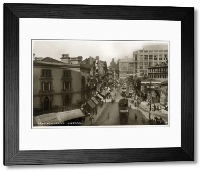 Framed Print : Ranelagh Street, Liverpool, Merseyside Framed Print : Ranelagh Street, Liverpool, Merseyside