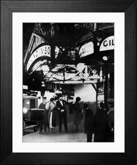 Framed Print : Night scene outside the Hippodrome entrance Framed Print : Night scene outside the Hippodrome entrance