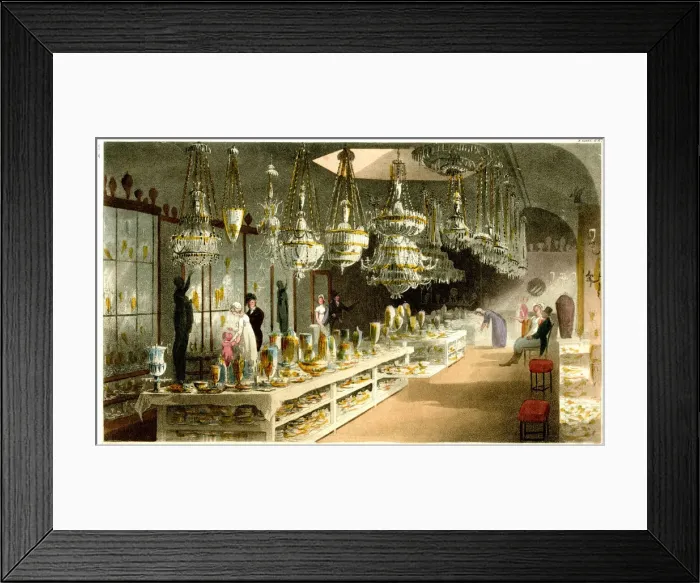 Framed Print : Messrs Pellatt and Green, St Pauls Churchyard, London Framed Print : Messrs Pellatt and Green, St Pauls Churchyard, London