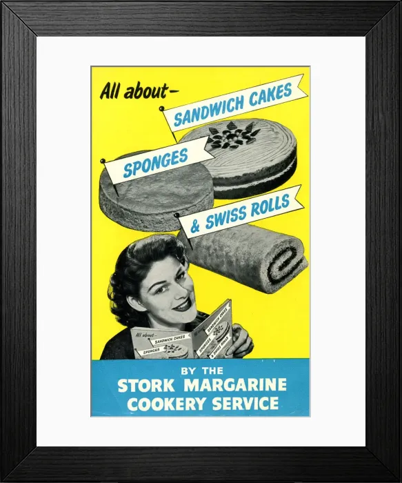 Framed Print : All about Sandwich Cakes, Sponges and Swiss Rolls Framed Print : All about Sandwich Cakes, Sponges and Swiss Rolls