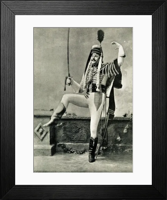 Framed Print : Arthur Playfair as Corporal Harold in His Excellency Framed Print : Arthur Playfair as Corporal Harold in His Excellency