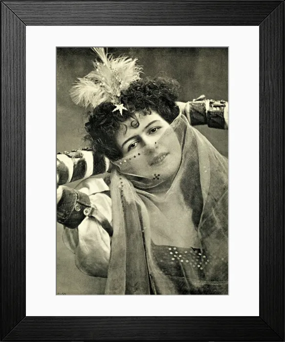 Framed Print : Mimi St Cyr, actress and singer Framed Print : Mimi St Cyr, actress and singer