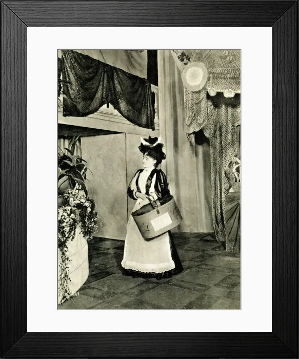 Framed Print : Ethel Sidney as Bessie Brent in The Shop Girl Framed Print : Ethel Sidney as Bessie Brent in The Shop Girl