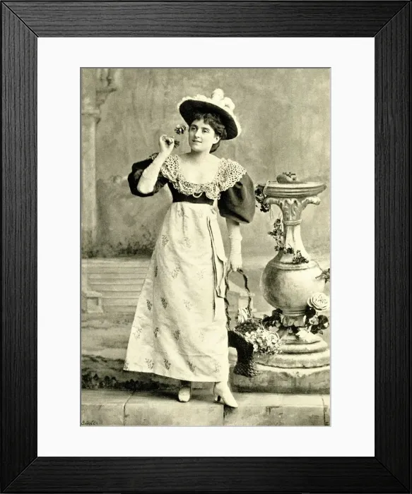 Framed Print : Nina Cadiz in Bo Peep Framed Print : Nina Cadiz in Bo Peep