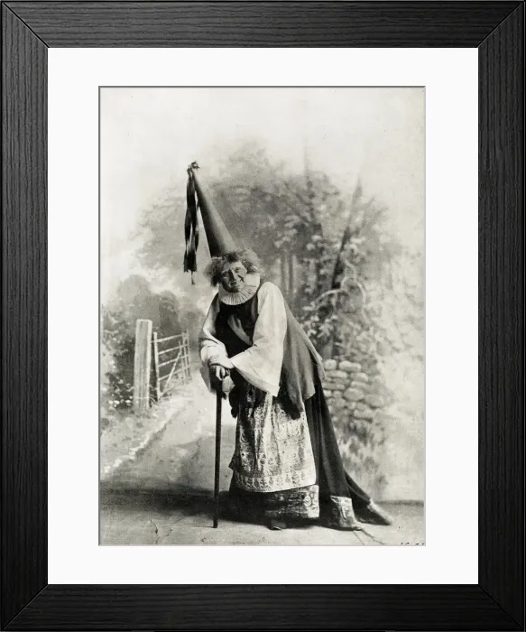 Framed Print : Luise Meisslinger as the Witch in Hansel and Gretel Framed Print : Luise Meisslinger as the Witch in Hansel and Gretel