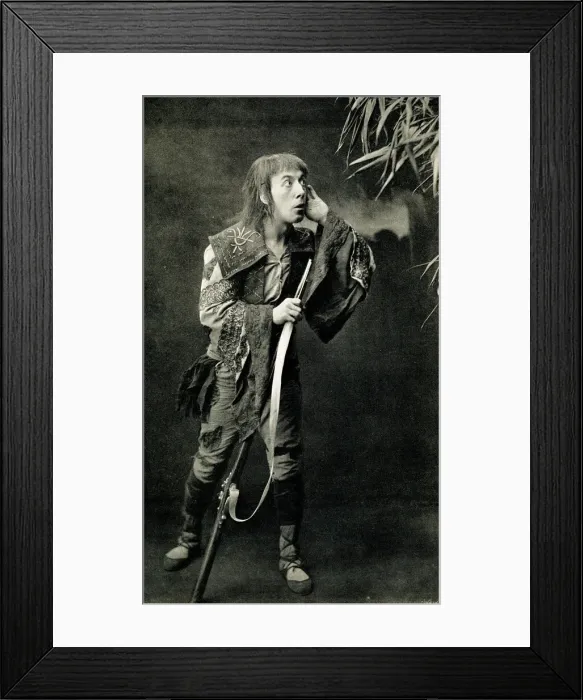 Framed Print : Walter Passmore as Bobinet in Mirette Framed Print : Walter Passmore as Bobinet in Mirette