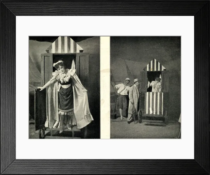 Framed Print : Miss Warren, Rutland Barrington and Fitz Rimma Framed Print : Miss Warren, Rutland Barrington and Fitz Rimma