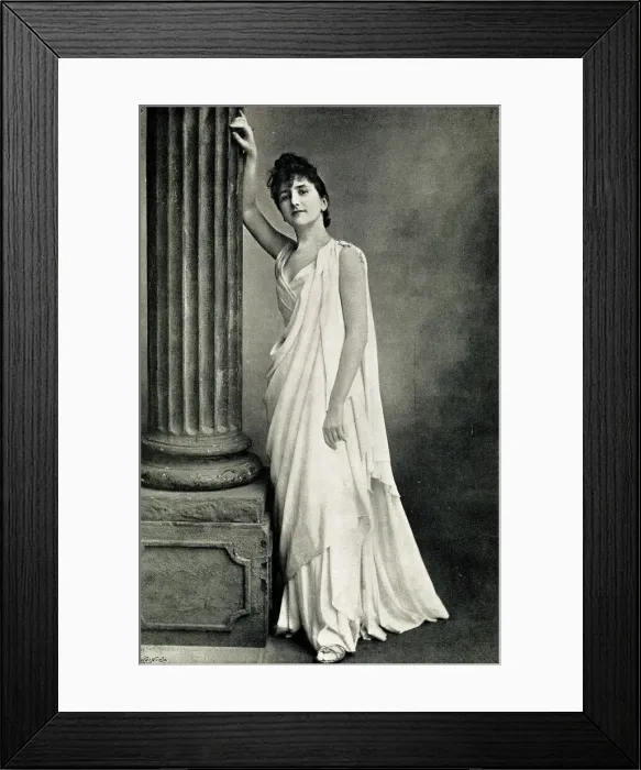 Framed Print : Sigrid Arnoldson as Baucis in Philemon and Baucis Framed Print : Sigrid Arnoldson as Baucis in Philemon and Baucis