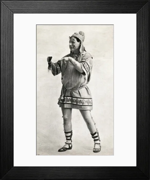 Framed Print : Stuart Robson as Touchstone in As You Like It Framed Print : Stuart Robson as Touchstone in As You Like It