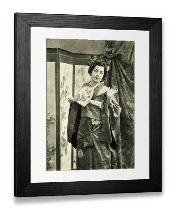 Framed Print : Katie Seymour in The Shop Girl Framed Print : Katie Seymour in The Shop Girl