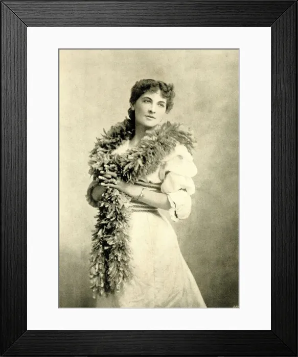 Framed Print : Nora Williamson, actress Framed Print : Nora Williamson, actress