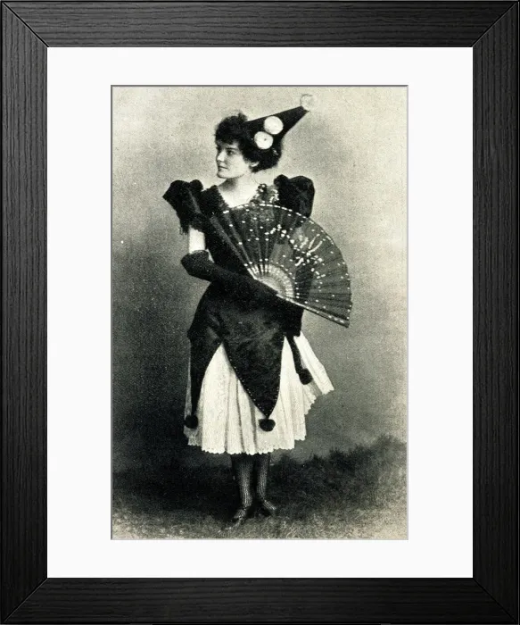 Framed Print : Gertrude Chandler in Box B Framed Print : Gertrude Chandler in Box B