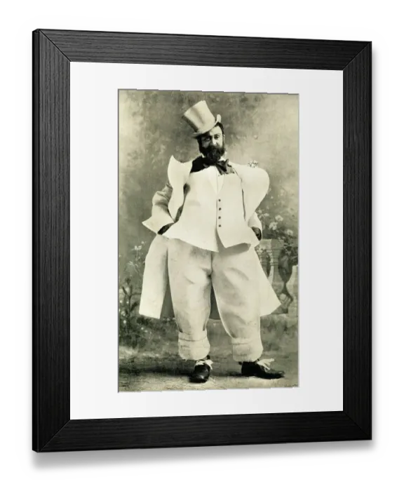 Framed Print : William E Hoey in a Musical Sketch Framed Print : William E Hoey in a Musical Sketch