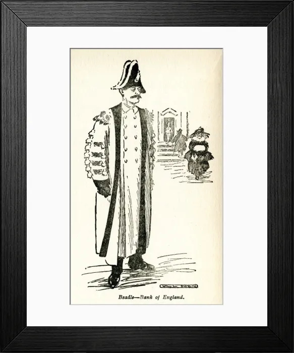 Framed Print : Beadle, Bank of England Framed Print : Beadle, Bank of England