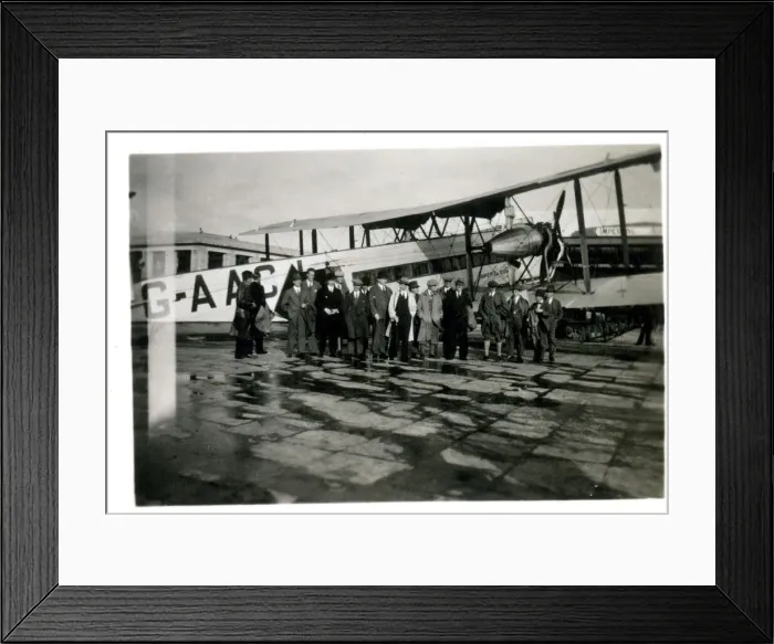 Framed Print : Imperial Airways City of Manchester, Argosy type aircraft Framed Print : Imperial Airways City of Manchester, Argosy type aircraft
