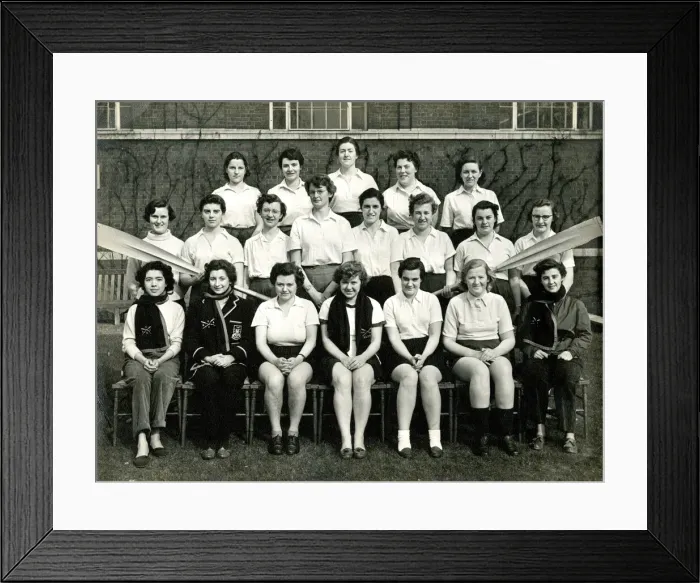 Framed Print : London University Womens Rowing Team Framed Print : London University Womens Rowing Team