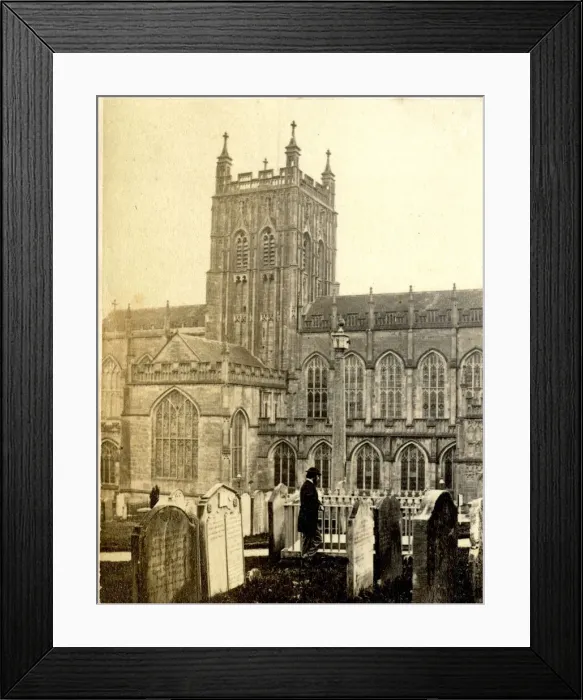 Framed Print : Priory Church, Malvern, north exterior Framed Print : Priory Church, Malvern, north exterior